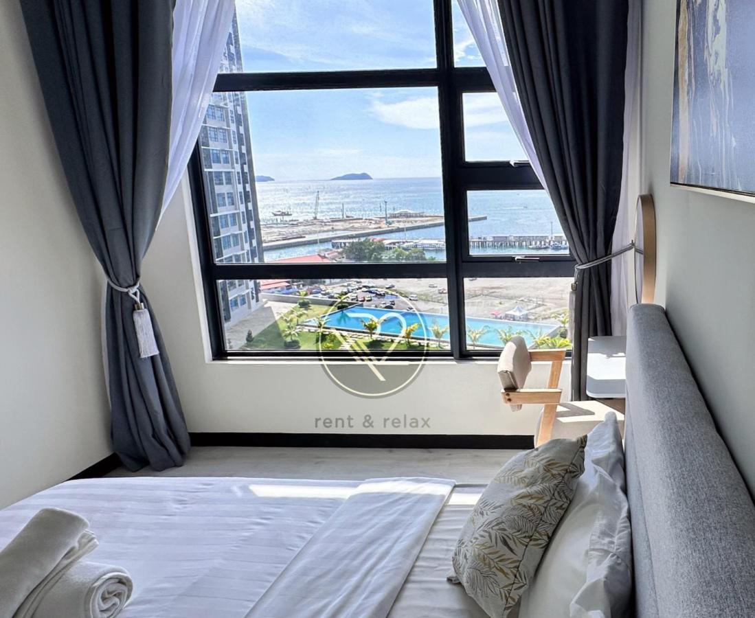 Sea&Pool View Stunning Homestay, Wifi, Netflix Near Malls, Jetty, Convenient Stores Kota Kinabalu Bagian luar foto